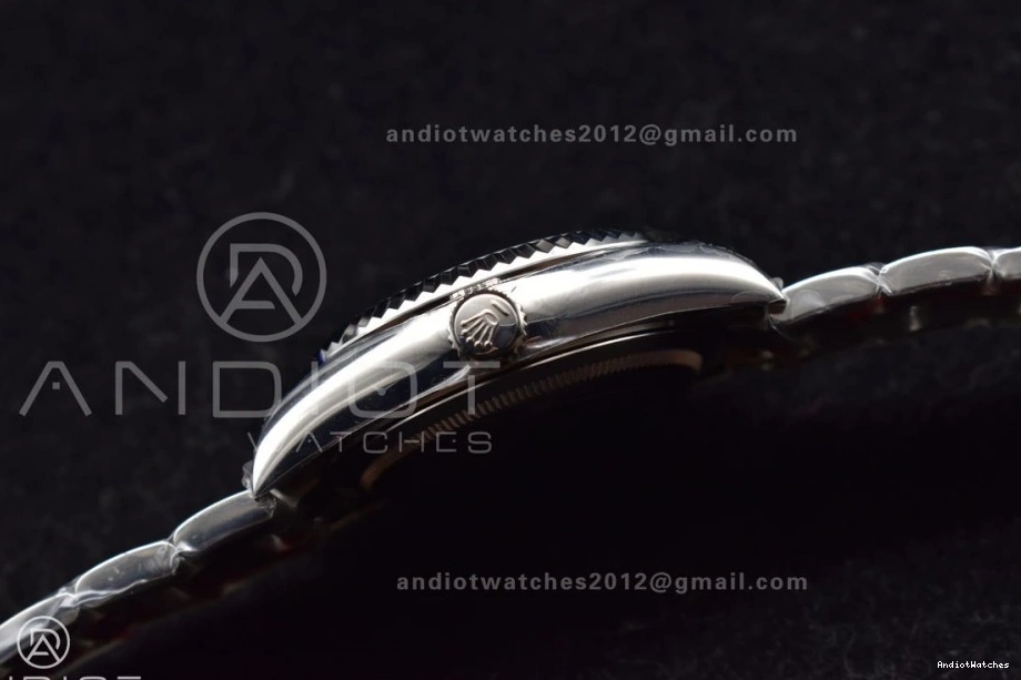 Noob Oyster SS Black Skydweller A23J Premium Best Dial 1105 on SS Bracelet Edition 0419